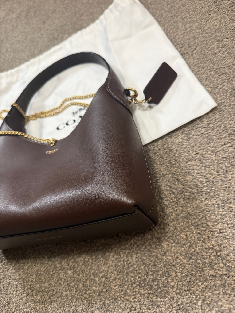 EUC Authentic Coach Brooklyn 23 in Maple - Picture 5 of 10